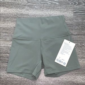 Sage Green Lululemon Align Shorts 4” Size 4